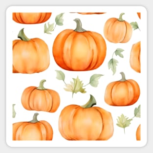 Pumpkin Pattern 17 Sticker